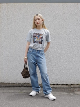 MOMOKA YANAGIYAさん（レディース・158cm）の夏コーディネート