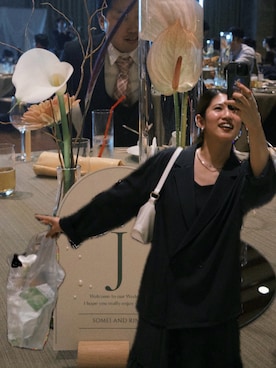 「アイテム（ドレス）」を使った、takijjjさん（レディース・158cm）の秋コーディネート