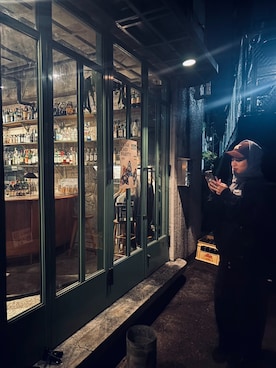 「アイテム（モカシン/デッキシューズ）」を使った、takijjjさん（レディース・158cm）の冬コーディネート