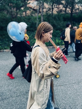 「LOWRYS FARM（ローリーズファーム）のアイテム」を使った、takijjjさん（骨格ストレート・レディース・158cm）の夏コーディネート