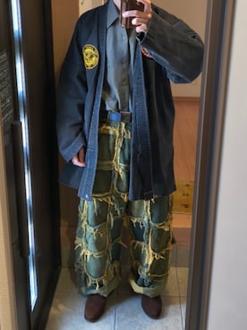 「Wrangler（ラングラー）のアイテム」を使った、shou1129exさん（メンズ・165cm）の春コーディネート