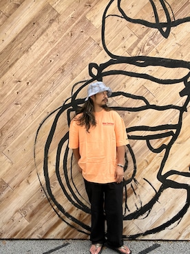 「DEUS EX MACHINA（デウスエクスマキナ）のアイテム」を使った、SHUNさん（メンズ・170cm）の夏コーディネート