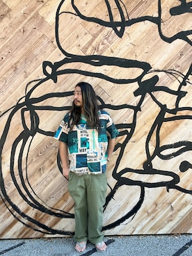 「DEUS EX MACHINA（デウスエクスマキナ）のアイテム」を使った、SHUNさん（メンズ・170cm）の春コーディネート