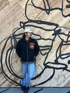 「DEUS EX MACHINA（デウスエクスマキナ）のアイテム（その他アウター）」を使った、SHUNさん（メンズ・170cm）の秋コーディネート