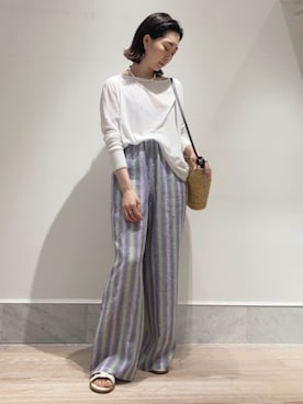 Shiotsuki_TOMORROWLANDさん(レディース・157cm)の春コーディネート