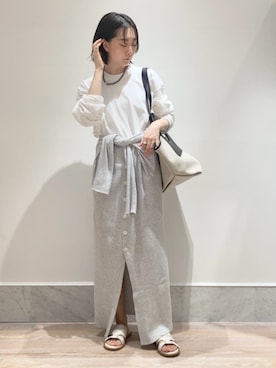 Shiotsuki_TOMORROWLANDさん(レディース・157cm)の春コーディネート