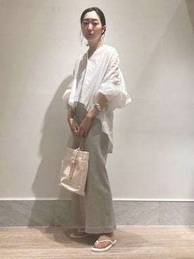 Shiotsuki_TOMORROWLANDさん(レディース・157cm)の春コーディネート