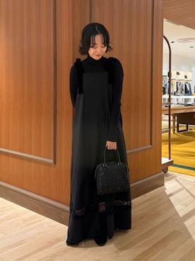 Shiotsuki_TOMORROWLANDさん（レディース・157cm）の秋コーディネート