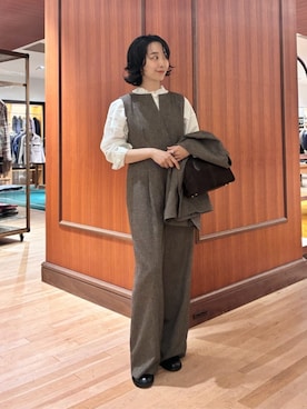「OAD NEW YORK（オーエーディーニューヨーク）のアイテム」を使った、Shiotsuki_TOMORROWLANDさん（レディース・157cm）の秋コーディネート