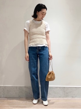 Shiotsuki_TOMORROWLANDさん(レディース・157cm)の春コーディネート