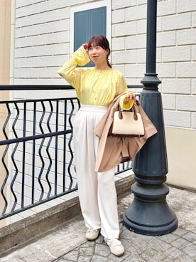 すずき ちかさん（レディース・161cm）の春コーディネート