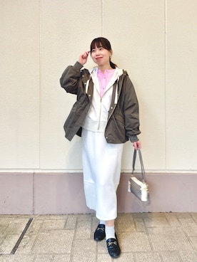 すずき ちかさん（レディース・161cm）の冬コーディネート