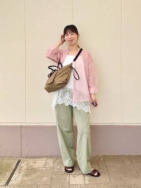 すずき ちかさん(レディース・161cm)の夏コーディネート