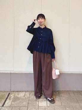 すずき ちかさん(レディース・161cm)の秋コーディネート