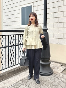 すずき ちかさん（レディース・161cm）の冬コーディネート