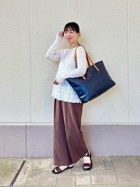 すずき ちかさん(レディース・161cm)の夏コーディネート