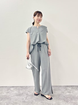 すずき ちかさん（レディース・161cm）の夏コーディネート
