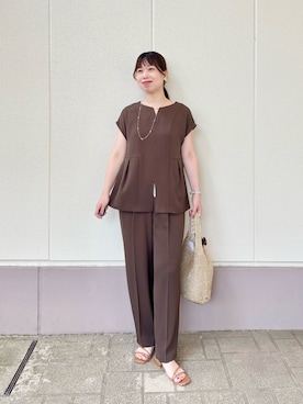 すずき ちかさん(レディース・161cm)の夏コーディネート