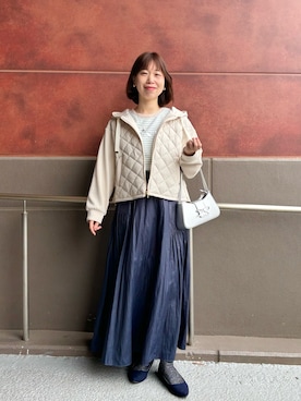 すずき ちかさん（レディース・161cm）の春コーディネート