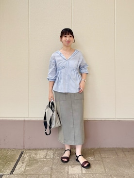 すずき ちかさん(レディース・161cm)の夏コーディネート