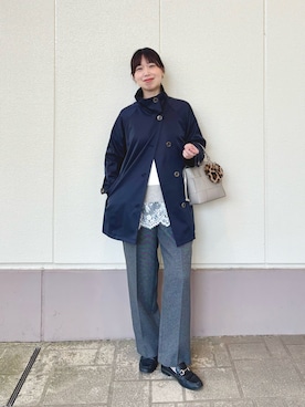 すずき ちかさん（レディース・161cm）の秋コーディネート