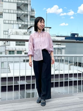 すずき ちかさん（レディース・161cm）の春コーディネート