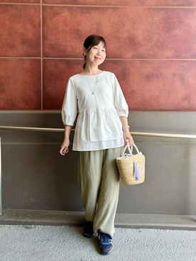 すずき ちかさん（レディース・161cm）の春コーディネート