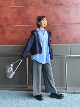 すずき ちかさん（レディース・161cm）の冬コーディネート