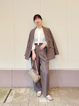 すずき ちかさん(レディース・161cm)の秋コーディネート