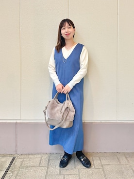 「ノーリーズ」｜すずき ちかさん（レディース・161cm）の秋コーディネート