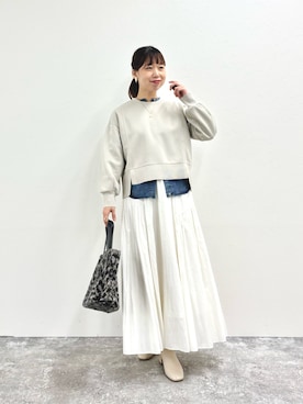 「ノーリーズ」｜すずき ちかさん（レディース・161cm）の秋コーディネート