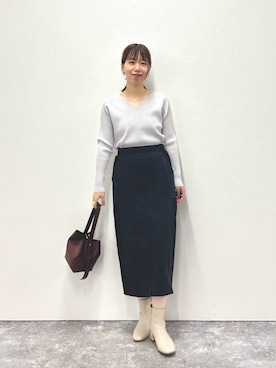 「NOLLEY’S（ノーリーズ）のアイテム」を使った、すずき ちかさん（レディース・161cm）の夏コーディネート