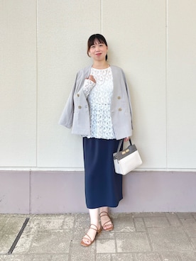 すずき ちかさん(レディース・161cm)の夏コーディネート