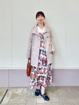 すずき ちかさん（レディース・161cm）の秋コーディネート
