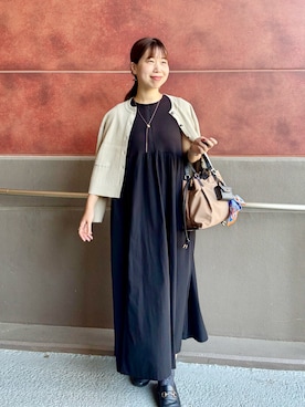 すずき ちかさん（レディース・161cm）の秋コーディネート