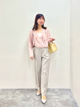 すずき ちかさん（レディース・161cm）の冬コーディネート