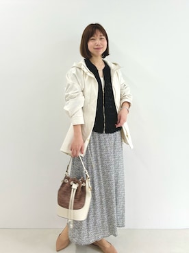 すずき ちかさん（レディース・161cm）の春コーディネート