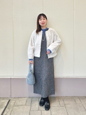 「ノーリーズ」｜すずき ちかさん（レディース・161cm）の秋コーディネート