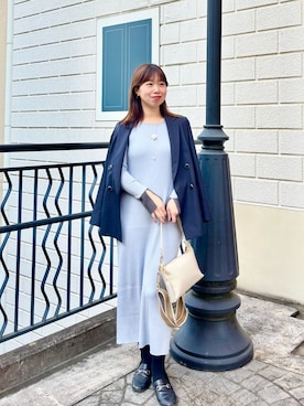 すずき ちかさん（レディース・161cm）の冬コーディネート