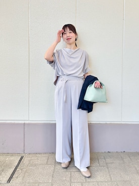 すずき ちかさん（レディース・161cm）の春コーディネート