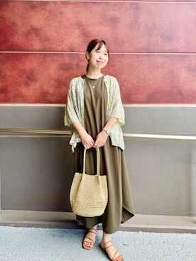 すずき ちかさん（レディース・161cm）の夏コーディネート