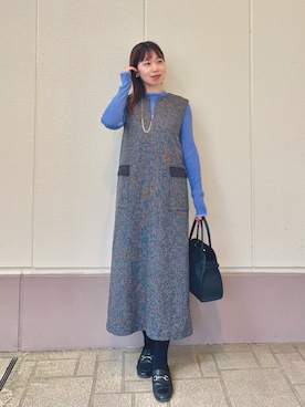 「ノーリーズ」｜すずき ちかさん（レディース・161cm）の秋コーディネート