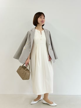 すずき ちかさん（レディース・161cm）の冬コーディネート