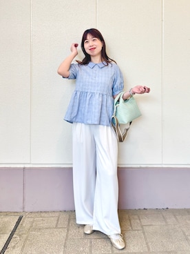 すずき ちかさん（レディース・161cm）の春コーディネート