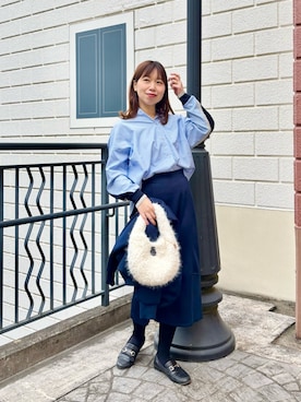 すずき ちかさん(レディース・161cm)の冬コーディネート