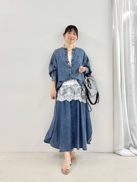 すずき ちかさん(レディース・161cm)の夏コーディネート