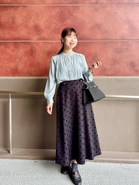 すずき ちかさん（レディース・161cm）の秋コーディネート