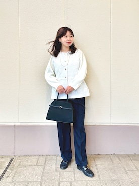 すずき ちかさん（レディース・161cm）の冬コーディネート