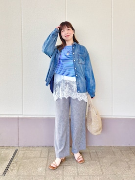 すずき ちかさん(レディース・161cm)の春コーディネート