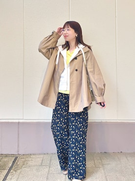 すずき ちかさん（レディース・161cm）の春コーディネート